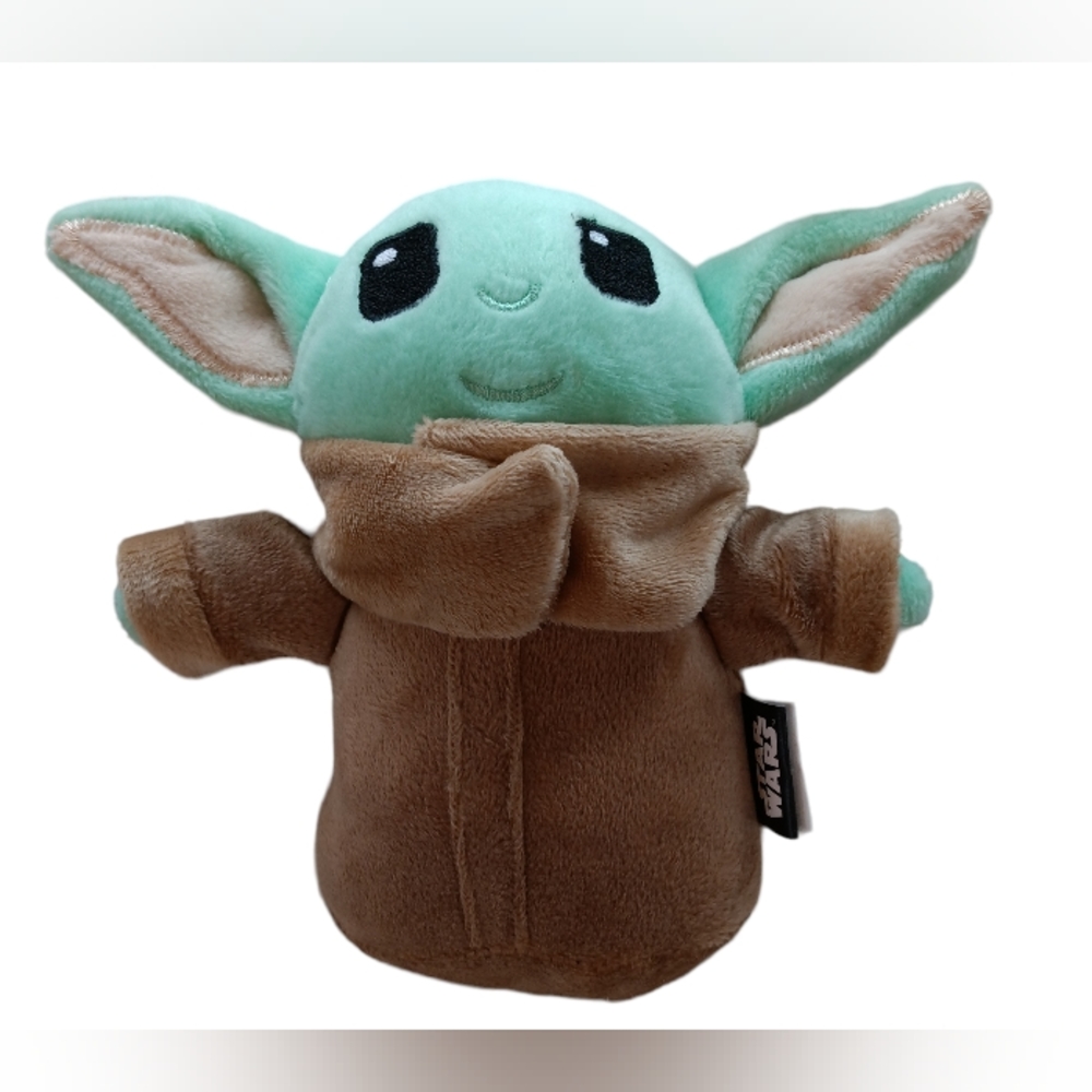 Baby Yoda Plush Squeaky Pet Toy NWOT